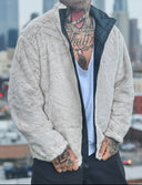 Pelliccia Kane Double Face Black\Beige