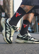 Calze Bulls Black