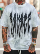 T-Shirt Savage White Fumè