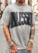 T-Shirt Blessed Grey