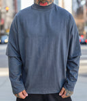 T-Shirt Raglan Piombo