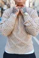 Maglione Mezzo Collo Vinicius Biscuit