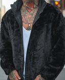 Pelliccia Kane Double Face Total Black