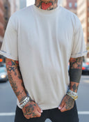 T-Shirt Filo Di Scozia Beige