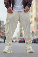 Pantalone Cargo Adly Cream