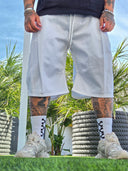 Bermuda Jeans Leao White