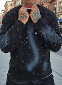 Maglione Strappato Paint Black