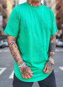 T-Shirt Arrotondata Flag Green