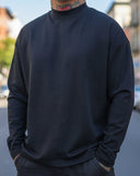 T-Shirt Long sleeve Plus Black