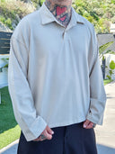 Polo Long Sleeve Beige