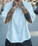 T-Shirt 3/4 Over White