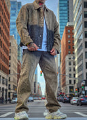 Completo Jeans Drake Sfumato