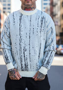 Maglione Vegas Sfrangiato White