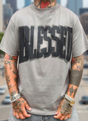 T-Shirt Blessed Grey