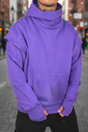 Felpa Theo Collo Alto Purple