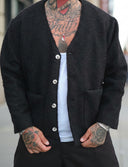 Giacca Cardigan Black
