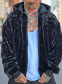 Pelliccia Double Face Black