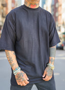 T-Shirt Over Plus Black