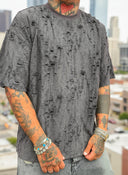 T-Shirt Diamond Sfrangiata Grey