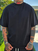 T-Shirt Sfrangiata Artie Black