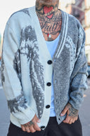 Cardigan Bicolor White\Grey