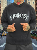 Maglione Promise Fumè Black