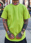 T-Shirt Arrotondata Verde Prato