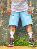 Bermuda Mbappe Azzurro